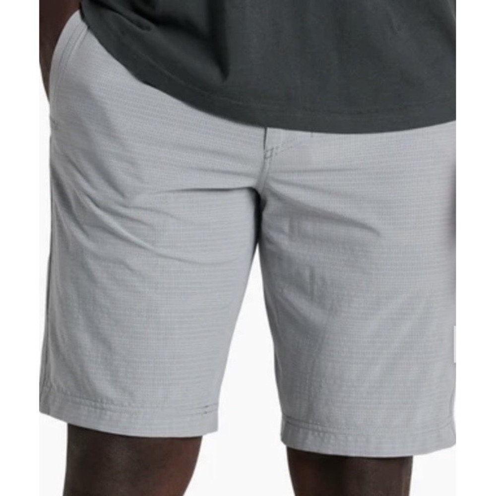 NWT KUHL Upriser 8'' Shorts Size XXL Concrete Grey Athletic 5282 Zip‎
